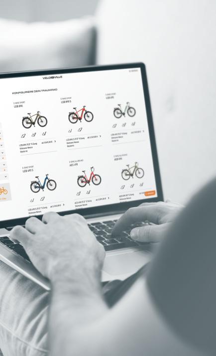 Online Shops für Fahrradhersteller